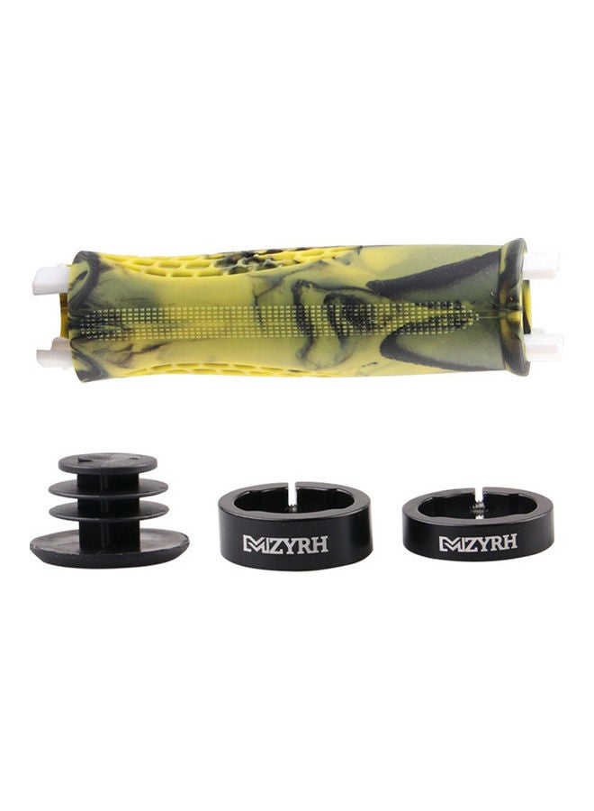 Generic Bicycle Handle Grips Mtb Handlebar Bilateral Rubber Lock Rubber 22.2mm Non-slip Handle Grips 14*14*14cm  - Image 3