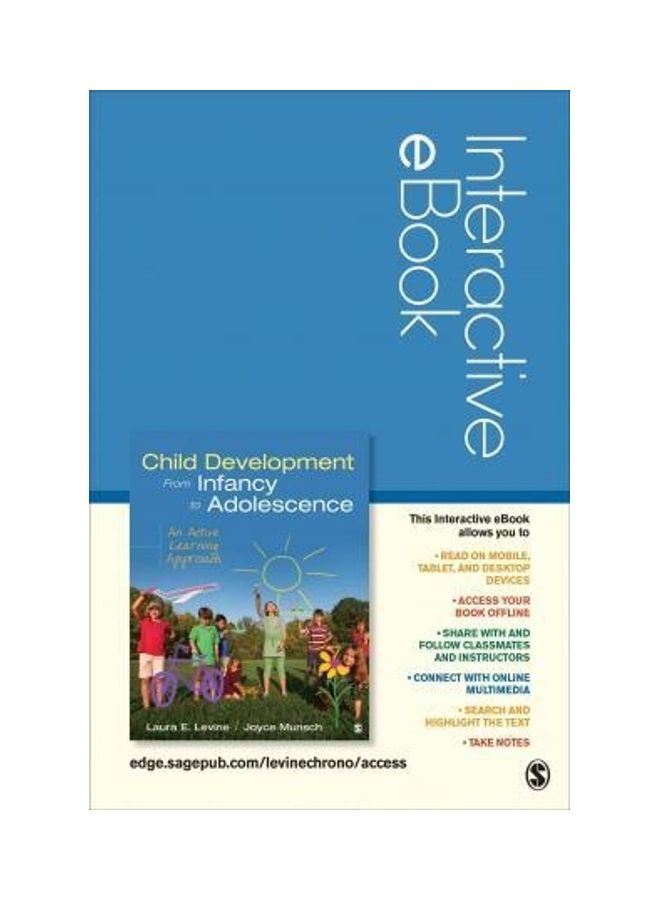 Child Development from Infancy to Adolescence Interactive eBook Student Version: An Active Learning Approach Paperback English by Levine, Laura E ; Munsch, Joyce - 2015 - Image 2