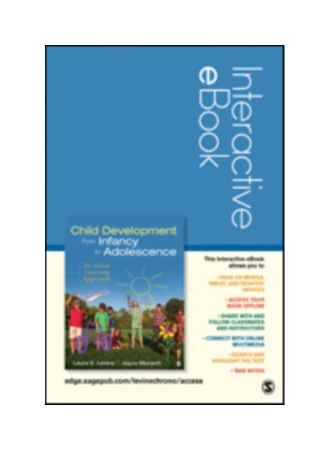 Child Development from Infancy to Adolescence Interactive eBook Student Version: An Active Learning Approach Paperback English by Levine, Laura E ; Munsch, Joyce - 2015 - Image 3