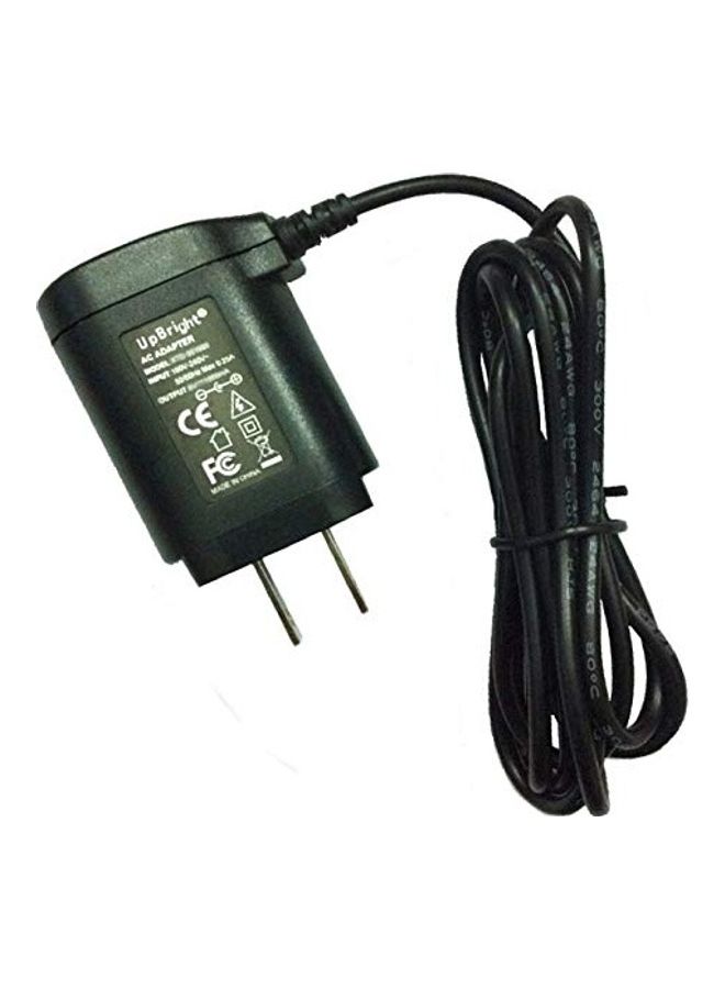 UPBRIGHT - 5.5V AC/DC Power Supply Charger Adapter Black - Image 1