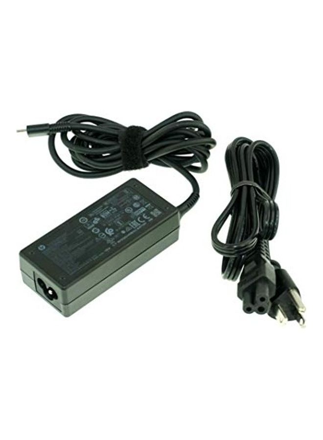 UPBRIGHT 45W USB Type-C AC Power Supply Cord Cable Adapter Black - Image 1