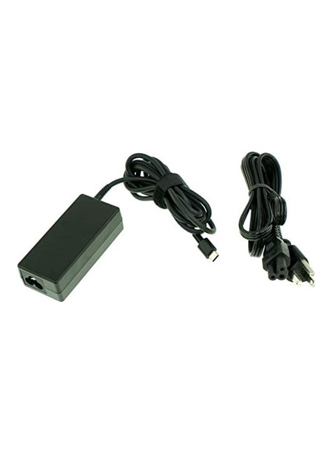 UPBRIGHT 45W USB Type-C AC Power Supply Cord Cable Adapter Black - Image 2