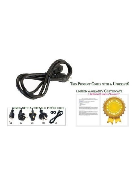 Replacement Charging Adapter For Gateway FPD2020 LP2207 FPD2275W Black