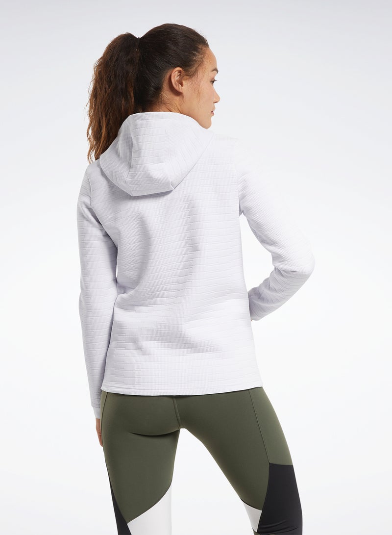 Reebok - TS Thermowrm Deltapeak Control Hpoodie Porcel - Image 1