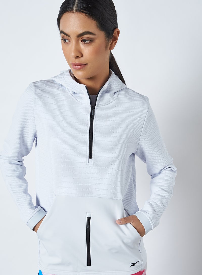 Reebok - TS Thermowrm Deltapeak Control Hpoodie Porcel - Image 1