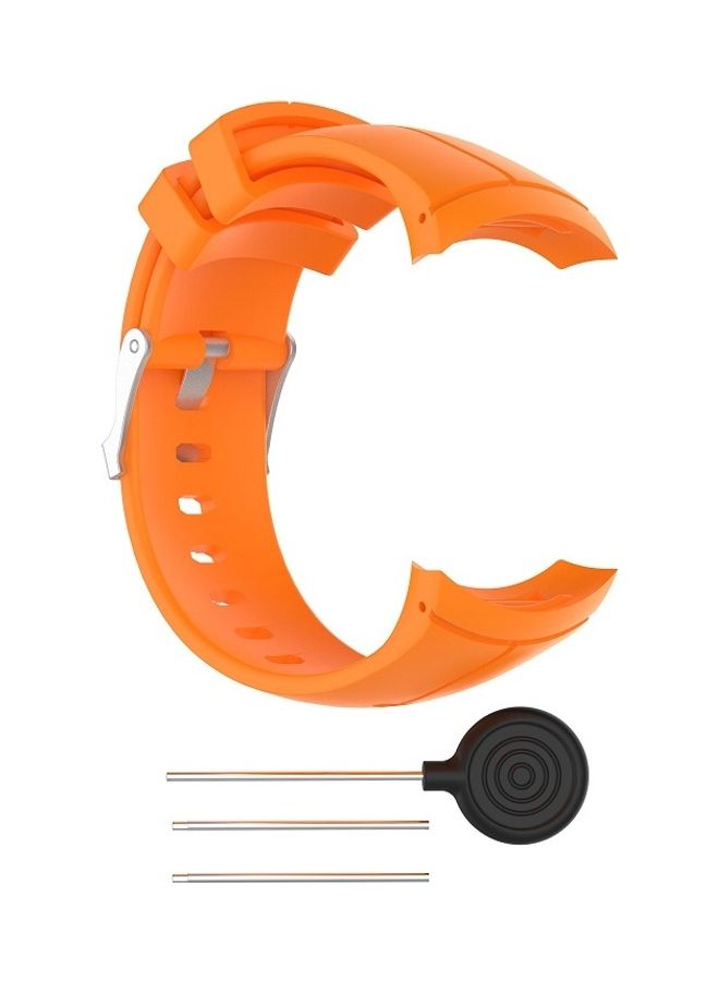 Replacement Wrist Band Strap For Suunto Spartan Smart Watch Orange - Image 1