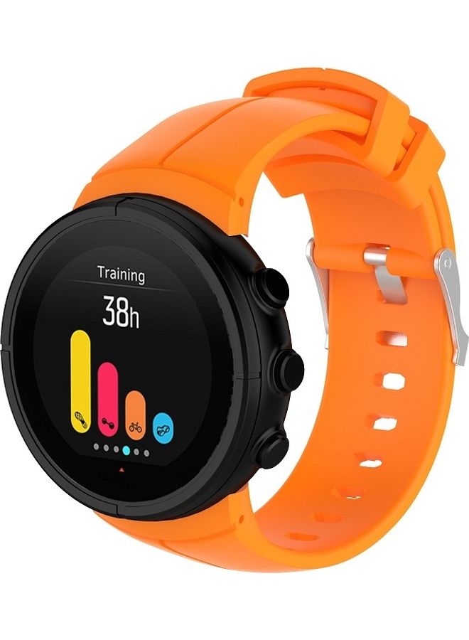 Replacement Wrist Band Strap For Suunto Spartan Smart Watch Orange - Image 3