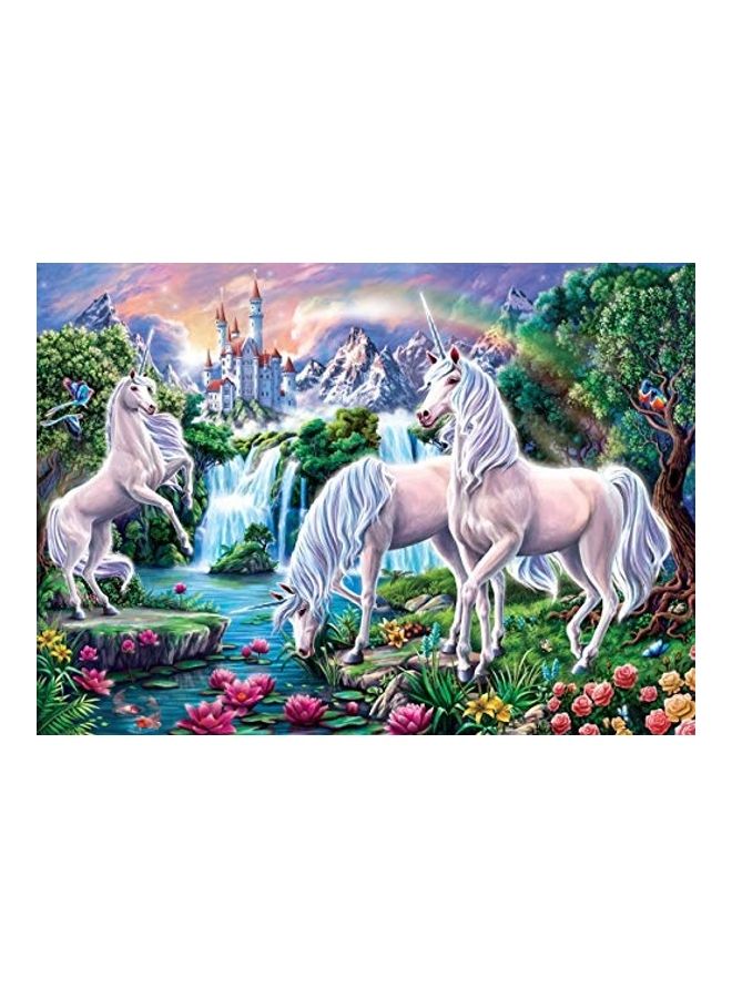 Puzzle Unicorn Paradise Paperback English by Inc Peter Pauper Press - 38544 