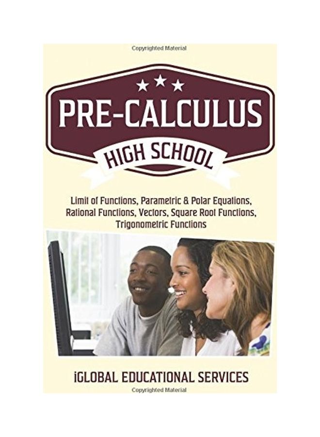 Pre-Calculus: High School Math Tutor Lesson Plans Paperback English by Iglobal Educational Services - 38544