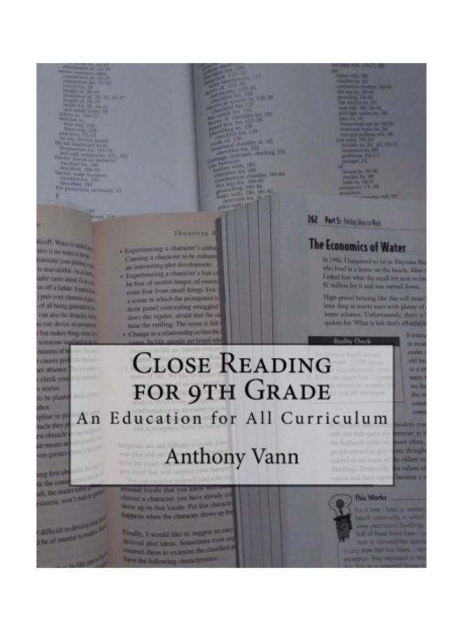 Close Reading For 9Th Grade: An Education For All Curriculum paperback english - 2019 