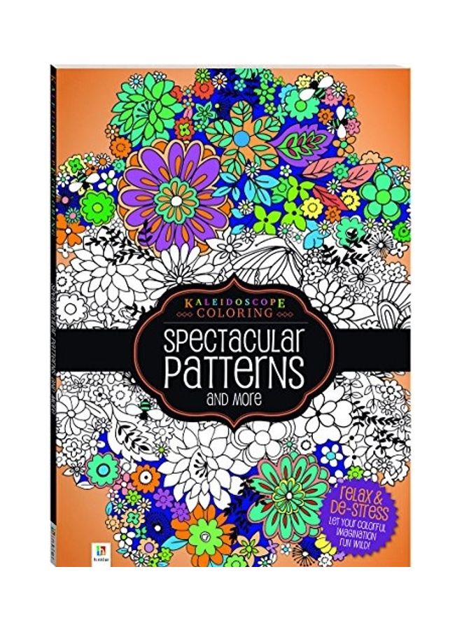 Kaleidoscope Coloring Spectacular Patterns Paperback English by Hinkler Books - 38541