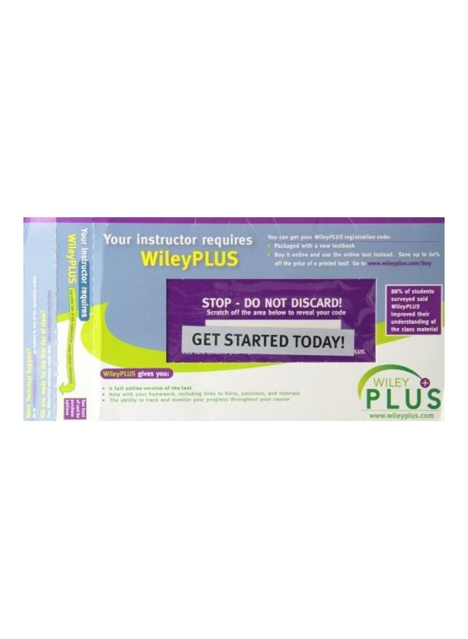 Wileyplus Stand-Alone To Accompany Managerial Accounting paperback english - 2009 - Image 1