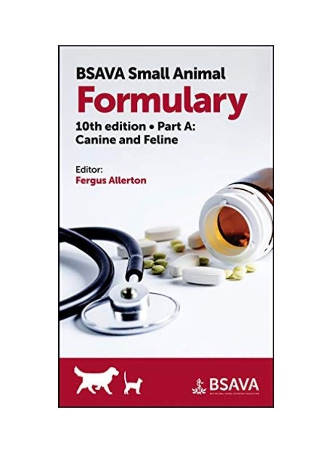 null - Bsava Small Animal Formulary, Part A: Canine And Feline Paperback English by Fergus Allerton - 38544 - Image 1