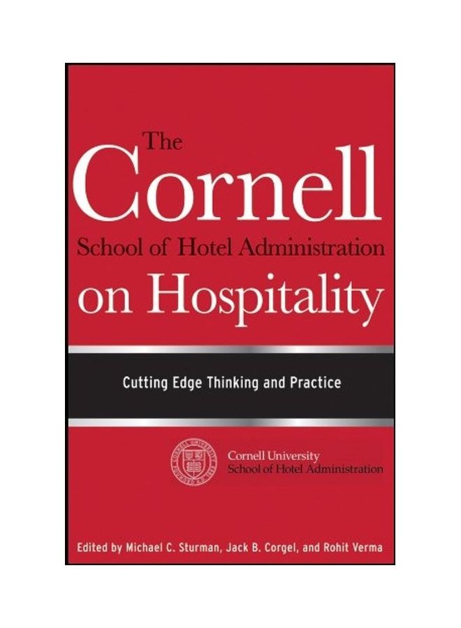 The Cornell School of Hotel Administration on Hospitality: Cutting Edge Thinking and Practice Hardcover English by Sturman, Michael C. - 38544  - Image 1