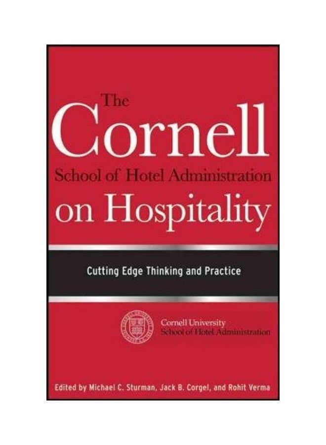 The Cornell School of Hotel Administration on Hospitality: Cutting Edge Thinking and Practice Hardcover English by Sturman, Michael C. - 38544  - Image 2