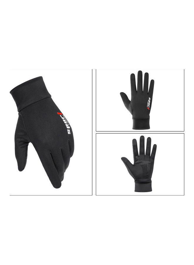 Ice Silk Non-Slip Gloves Breathable Outdoor Sports Driving Riding Touch Screen Gloves Thin Anti-UV Protection 23*23*23cm 23*23*23cm