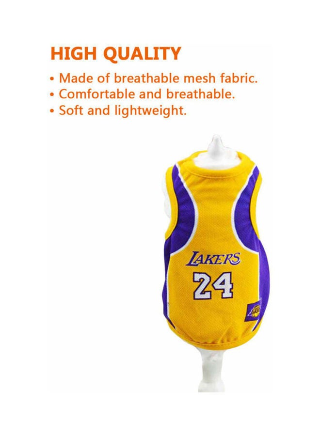 Generic Pet Dog Basketball Game Vest for Puppy Golden Retriever Samo Clothing 17*17*17cm  - Image 4
