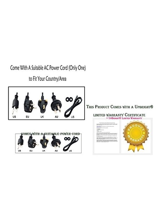 UPBRIGHT - Global 30V AC Adapter Replacement For Primera Signature III 3 / IV 4 CD Color Disc Printer 30VDC 30.0V Power Supply Cord Cable PS Battery Charger Mains PSU Black - Image 1