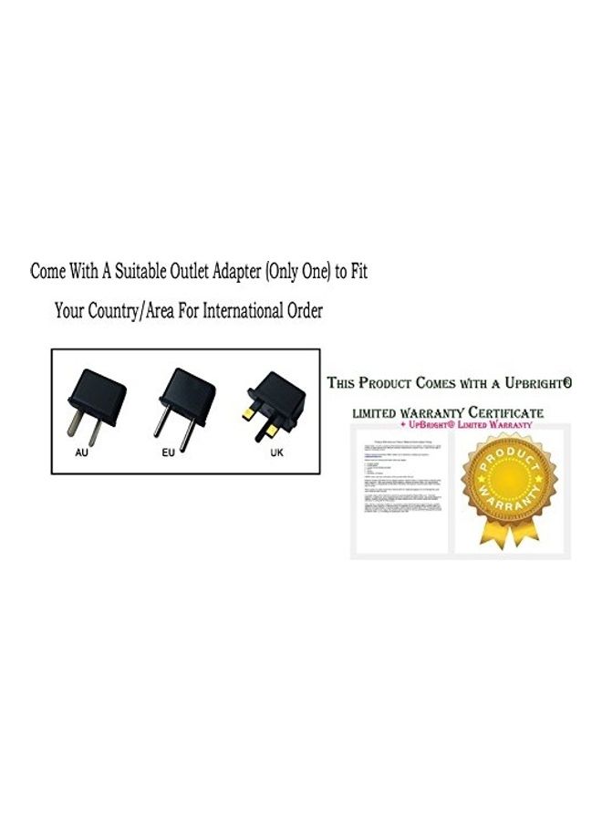 UPBRIGHT - 8V AC/DC Adapter Compatible With Black And Decker Black - Image 1
