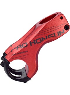 HONSUN PRO Bicycle Stem Negative 17 Degree Angle MTB Bicycle Stems Parts 90mm High-Strength Stem for XC AM MTB Mountain Road Bike 12*12*12cm 12*12*12cm