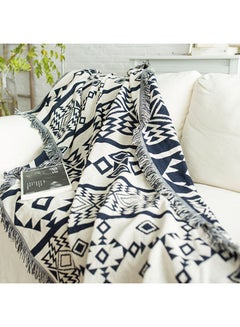 Generic Multifunction Throw Blanket Sofa Cover Full Dust Cover Cushion Slipcover Cobertor for Sofa Bed Travel Supplies Multicolored 90x90cm  - Image 5