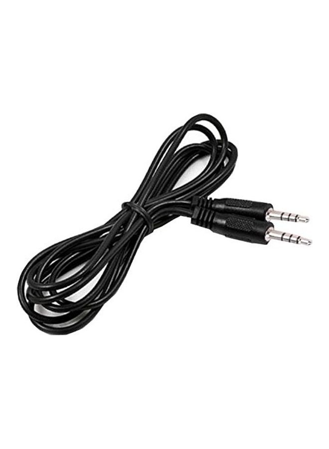 UPBRIGHT 3.5mm 3-Pole Aux Line In Cable Audio Cord for Beats by Dre Beatbox Portable Speaker (1/8" Male Plug Tip) Black - Image 2