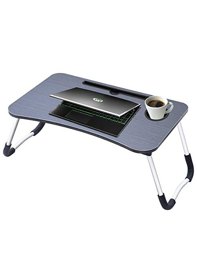 طاولة خشبية محمولة أزرق