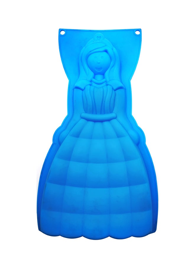 asmat Princess Non-Stick Baking Mold Blue 