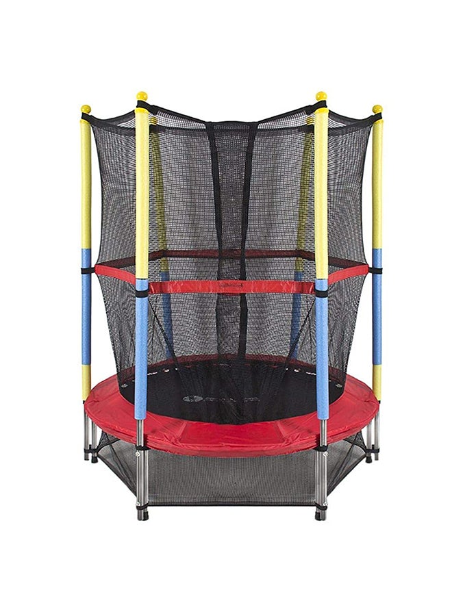 Cool Baby - Built In Zipper Trampoline With Safety Enclosure Net 55inch - Image 1
