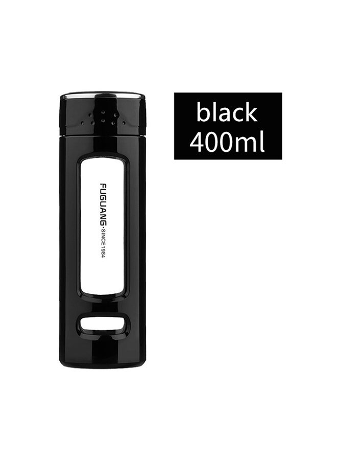 Beauenty Glass Water Bottle Black 20.7cm - Image 2