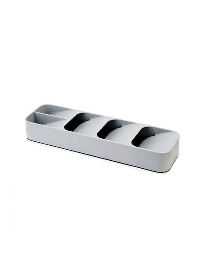 Cutlery Organizer Tray Grey 39.6 x 5.5 x 11cm