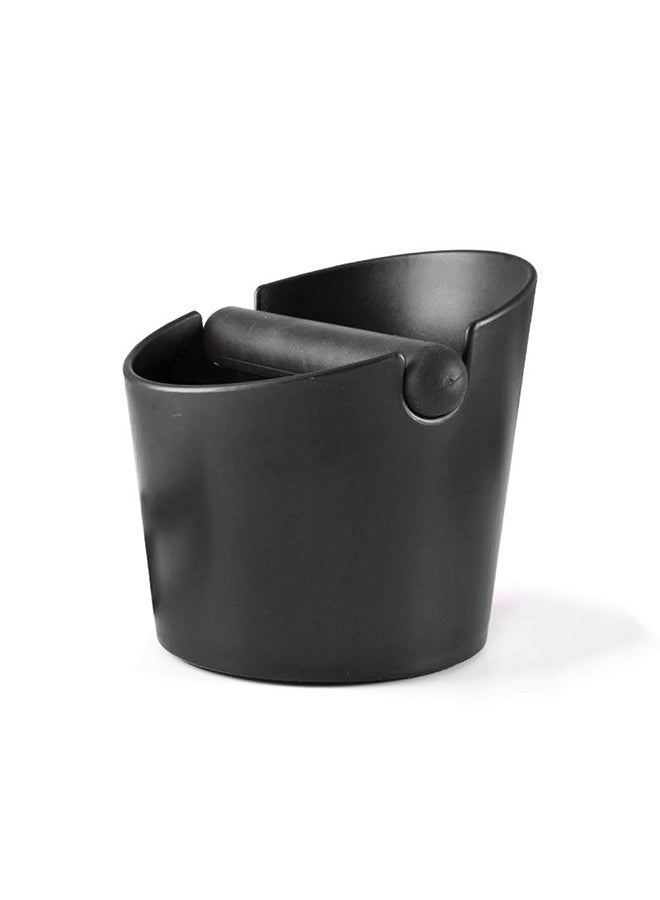 Espresso Dump Bin Slag Bucket Black 15x15x15cm 