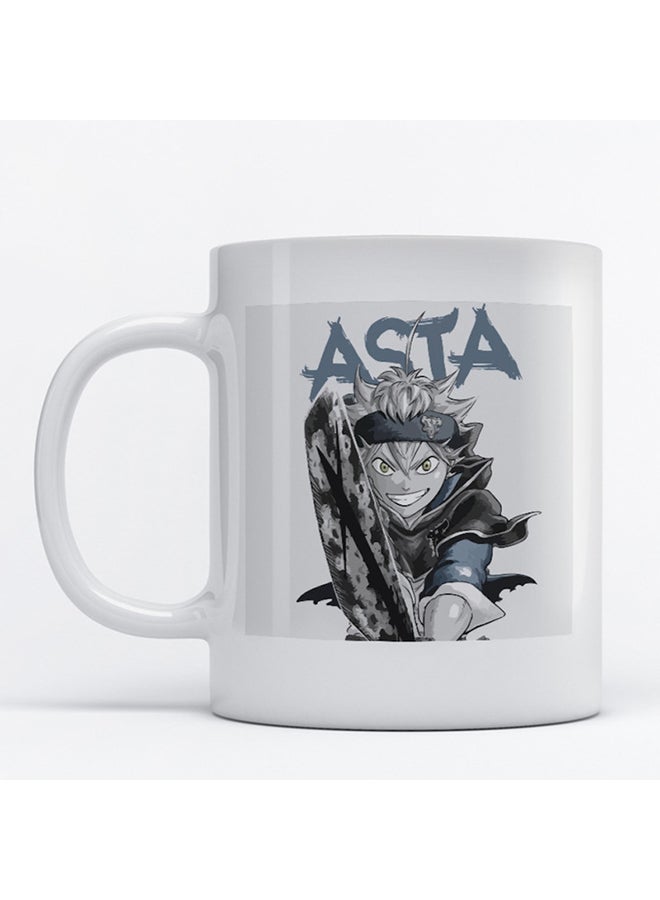 أتيك مج من السيراميك أبيض 350ملليلتر