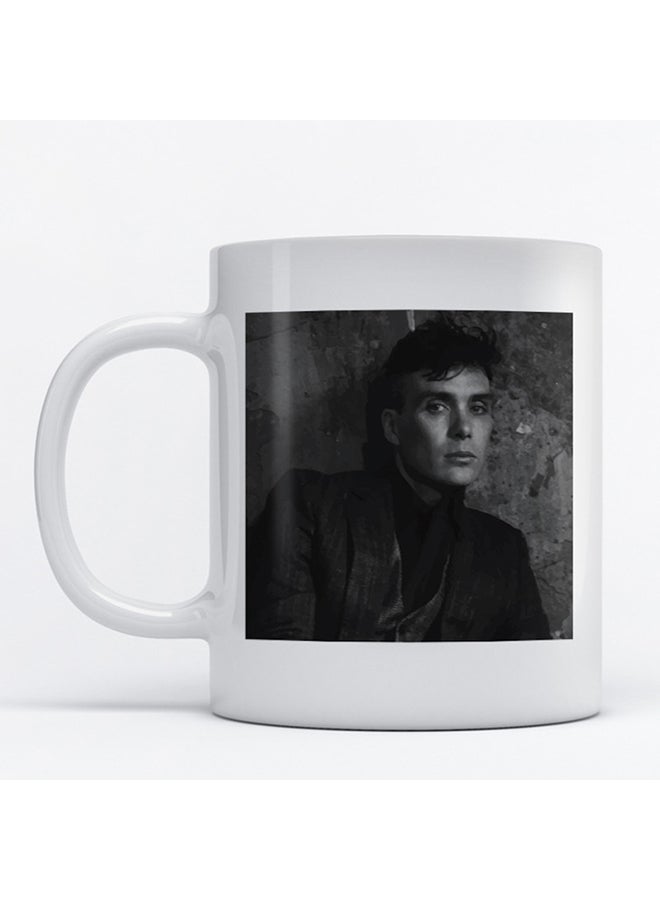 Cillian Murphy Thomas Shelby Printed Mug White/Black/Grey