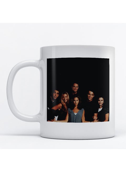 Friends Series Printed Mug White/Black/Blue