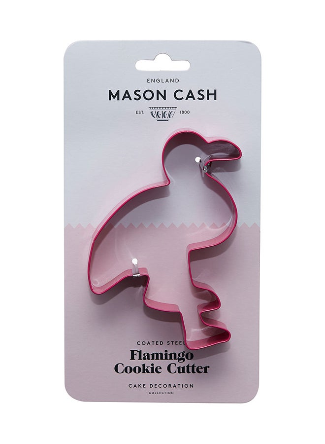 Mason Cash Flamingo Shaped Cookie Cutter Pink 4.72 x 3.54 x 0.98cm  - Image 2