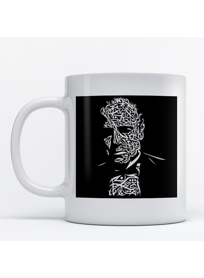 Atiq Mug The Godfather for Coffee and Tea White