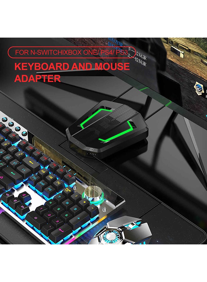 Generic - HXSJ P6 Keyboard Mouse Converter Adapter Mouse Keyboard Controller Compatible with PS4/PS3/Xbox One/Xbox 360/N-Switch - wireless - Image 1