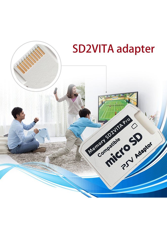 Generic - Version 5.0 SD2VITA Adapter For PS Vita Memory TF Card for PSVita Game Card - Image 1