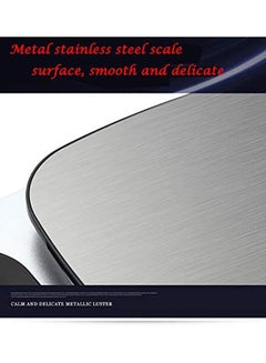 HB Touch Screen Stainless Steel Digital Kitchen Scale 5kg Silver  - Image 5