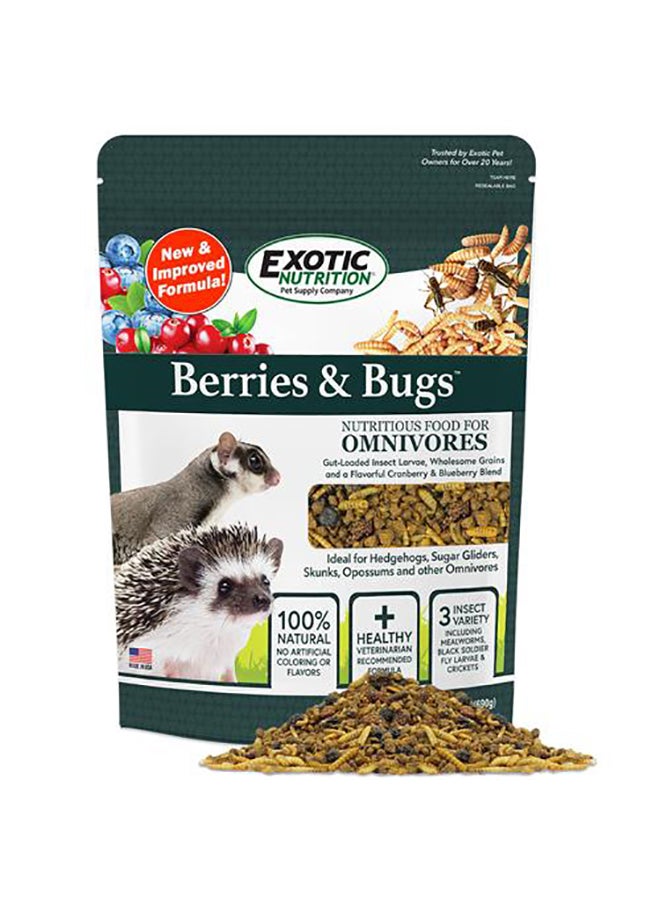 EXOTIC NUTRITION Berries And Bugs 680grams  - Image 1
