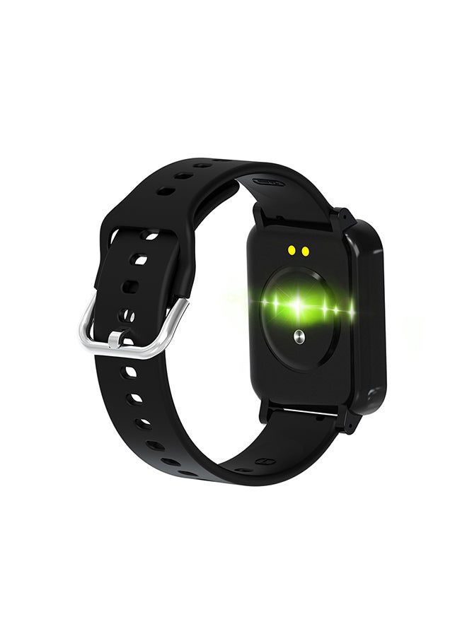 سوار ذكي F29 مزود بشاشة قياس درجة الحرارة مقاس 1.3 بوصة ومقاومة للماء IP67 أسود - Image 3