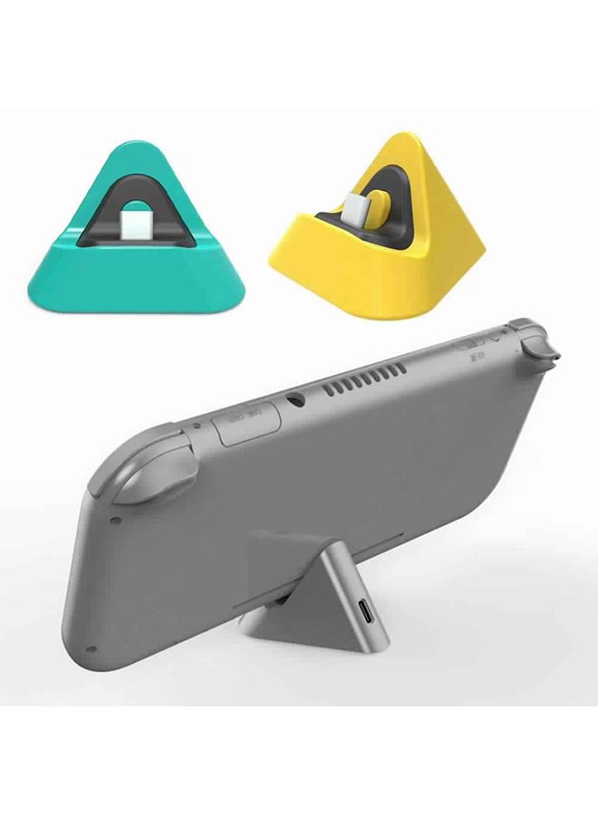 قاعدة شحن محمولة من النوع C لشاحن مثلث لجهاز NS Switch Lite - سلكي - Image 2