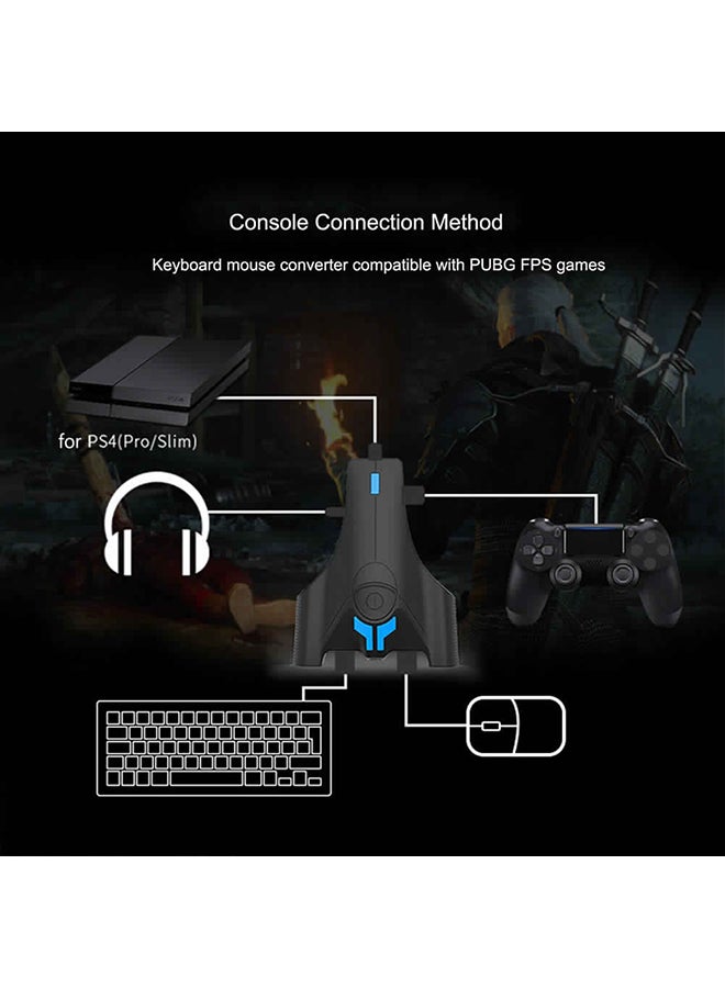 Generic - Keyboard Mouse Converter Wired Gaming Adapter for PS4 Switch PC Game Controller - Image 1