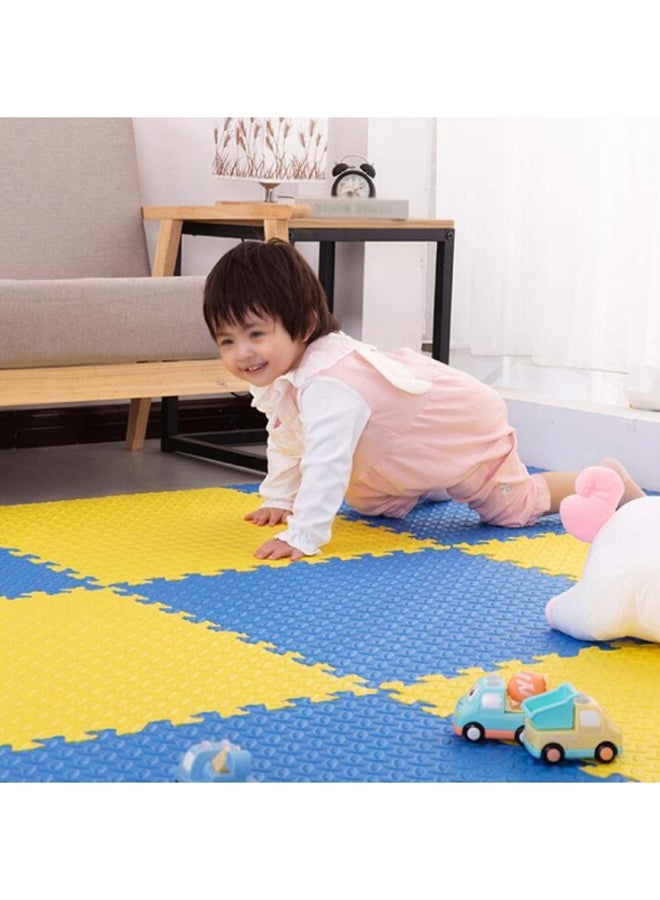 فاميلي سنتر طقم بساط أرضيات إيفا بألوان متشابكة قابلة لإعادة الاستخدام مكون من 9 قطع للأطفال 61x8x1سم - Image 4