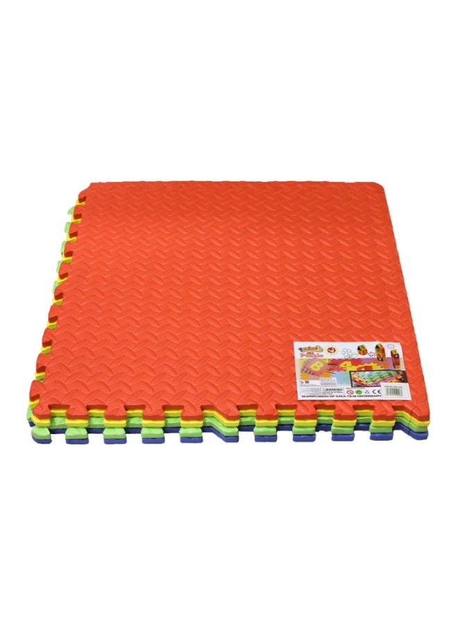 فاميلي سنتر طقم بساط أرضيات إيفا بألوان متشابكة قابلة لإعادة الاستخدام مكون من 9 قطع للأطفال 61x8x1سم - Image 5