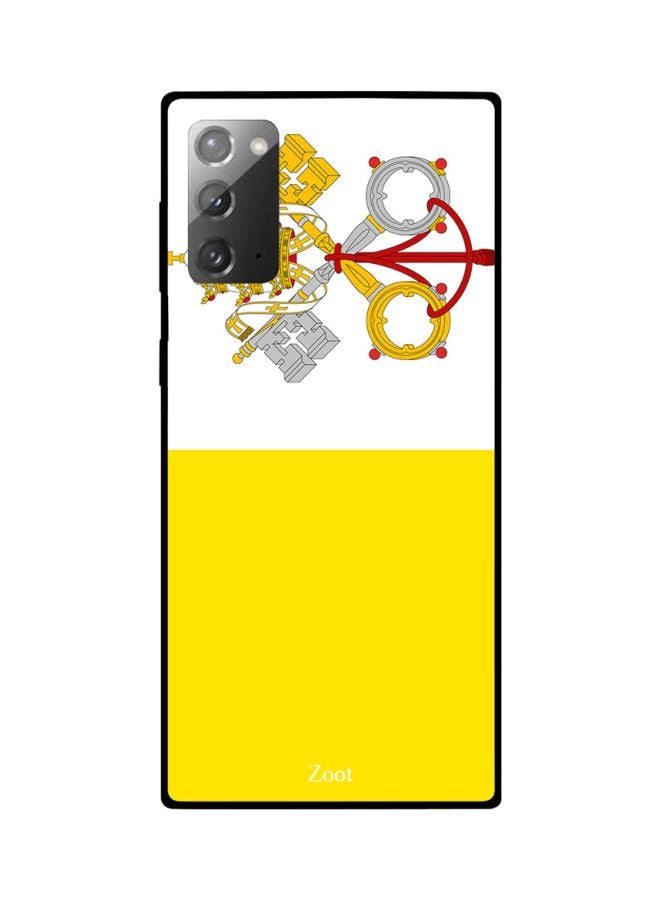 Zoot Keys Printed Case Cover For Samsung Galaxy Note20 Yellow/White/Red - Image 2