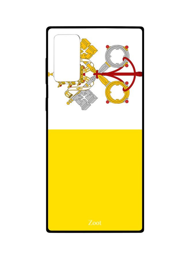 Zoot Keys Printed Case Cover For Samsung Galaxy Note20 Yellow/White/Red - Image 1