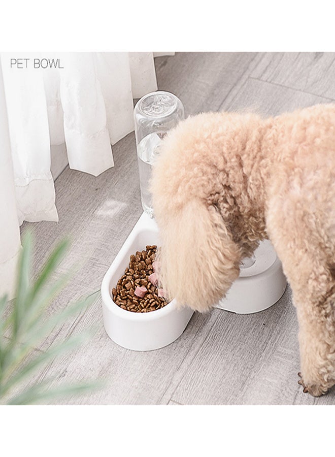 Generic - Multifunctional Cat Bowl White 22x22x22.8cm - Image 1