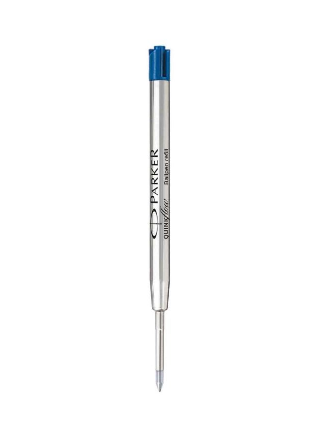 PARKER - Quink Flow Ballpoint Refill Silver/Blue - Image 1